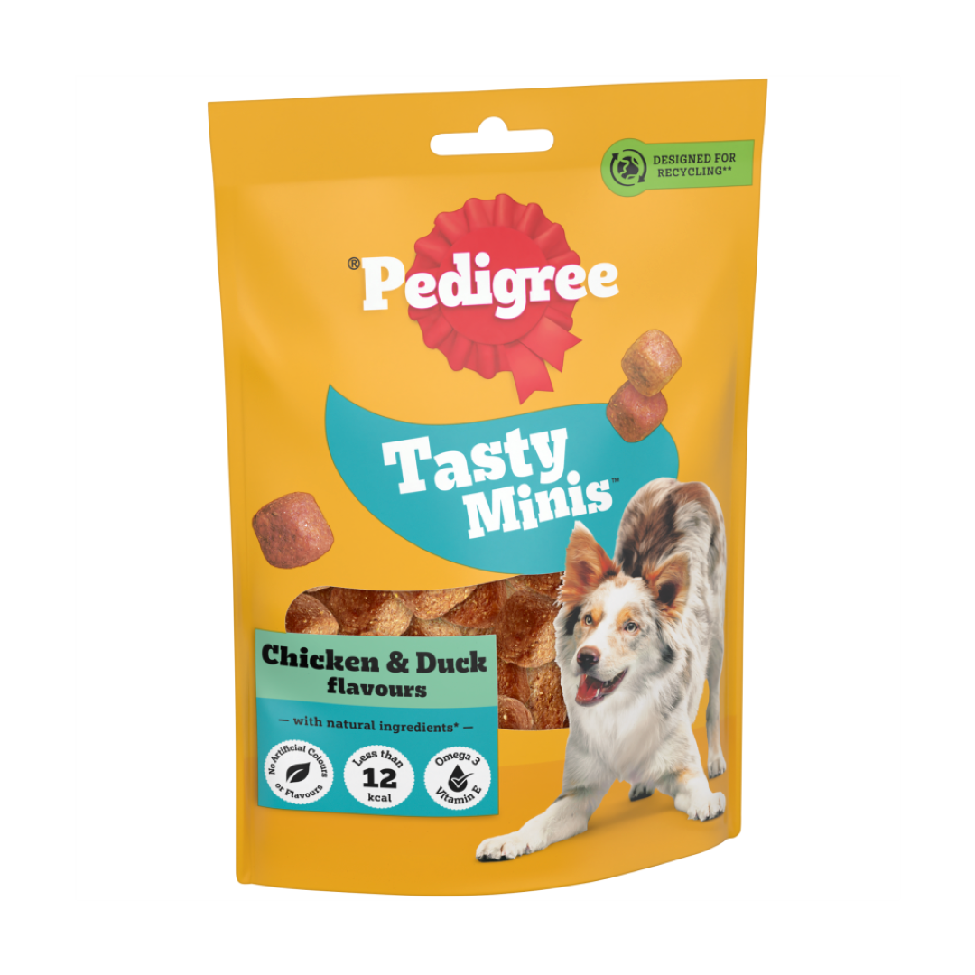 PEDIGREE TASTY MINIS CHICKEN & DUCK 130G